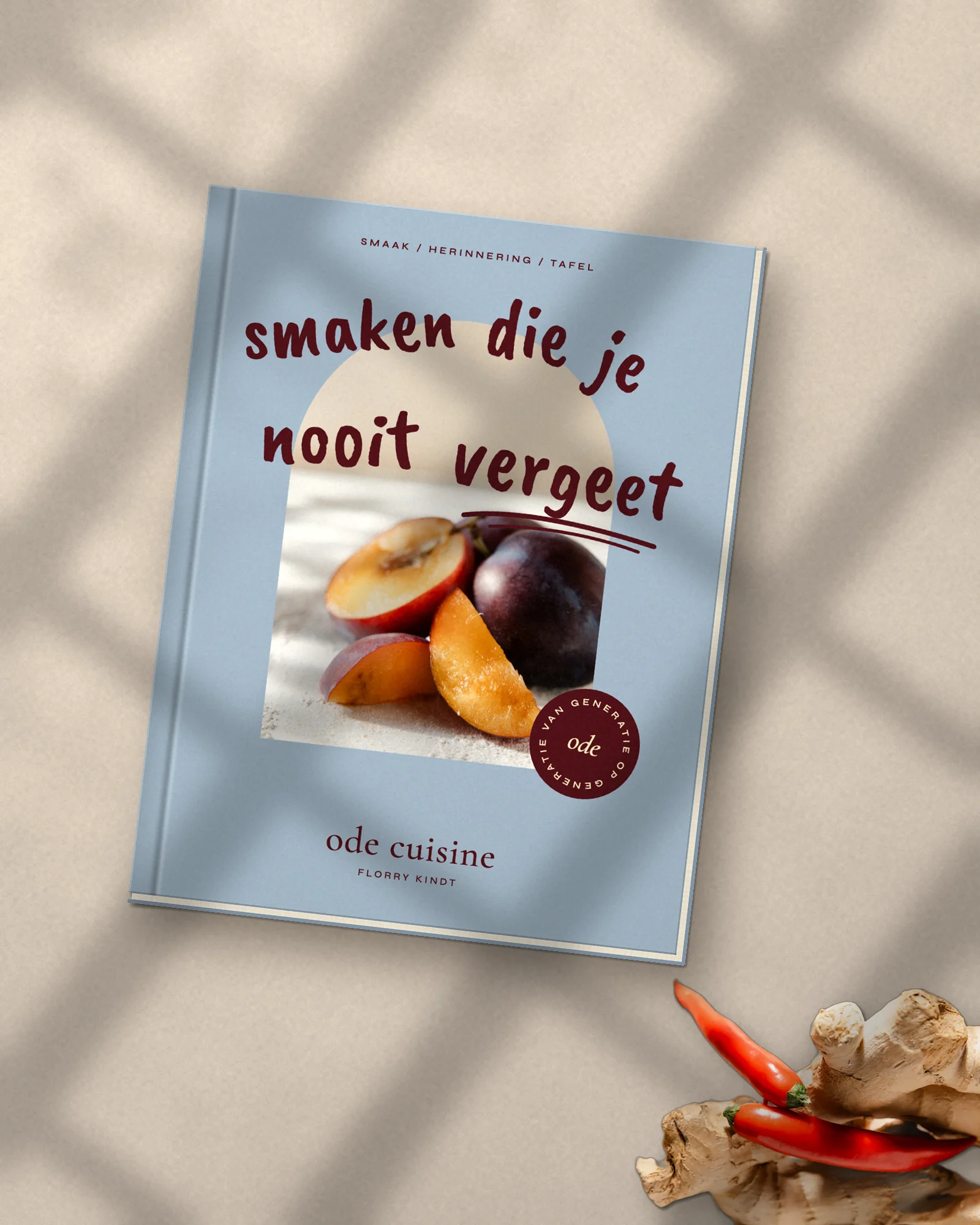 Het Ode kookboek, smaken die je nooit vergeet, door Florry Kindt